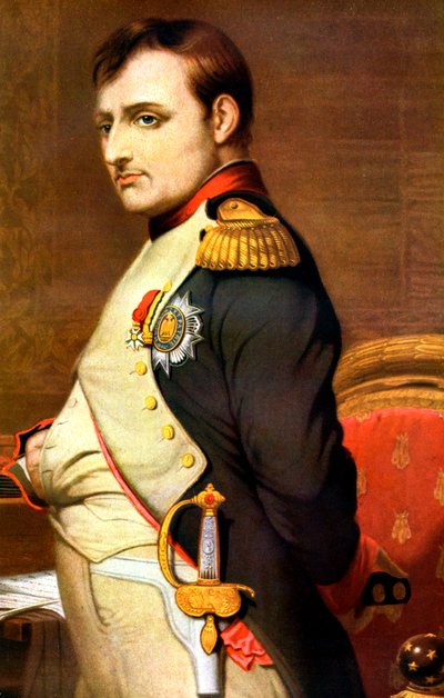 Napoleon Bonaparte, French General and Emperor by Paul Delaroche
