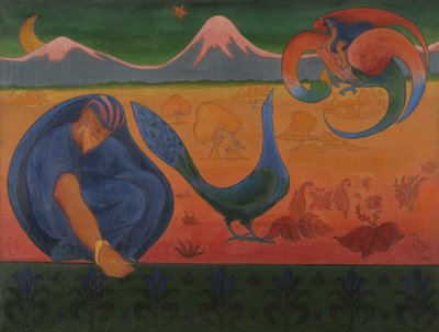 The Nabic Landscape, 1890 by Paul Elie Ranson