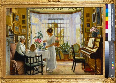 Afternoon Tea, 1914 by Paul Fischer
