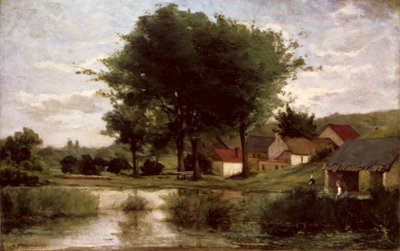 Autumn Landscape by Paul Gauguin