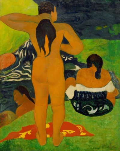 Bathing Tahitian Women by Paul Gauguin