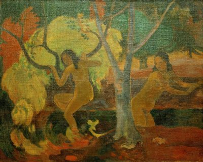 Bathers in Tahiti by Paul Gauguin