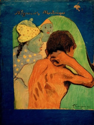 Black Martinique by Paul Gauguin