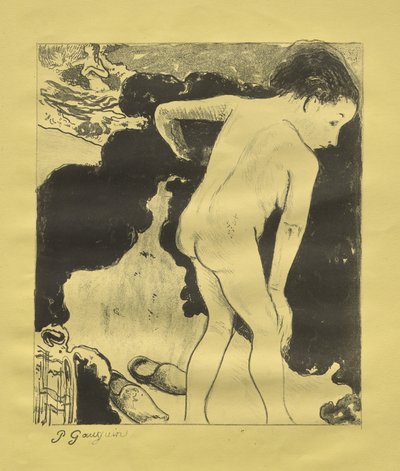 Breton Bathers by Paul Gauguin