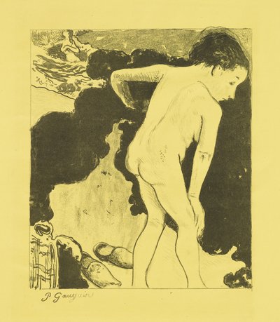 Breton Bathers by Paul Gauguin
