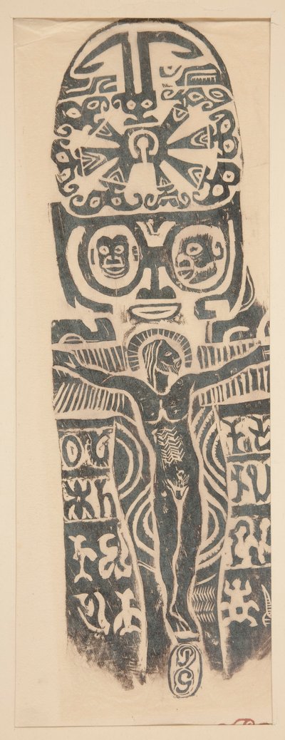 Christ on the Cross by Paul Gauguin