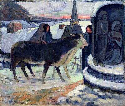 Christmas Night by Paul Gauguin