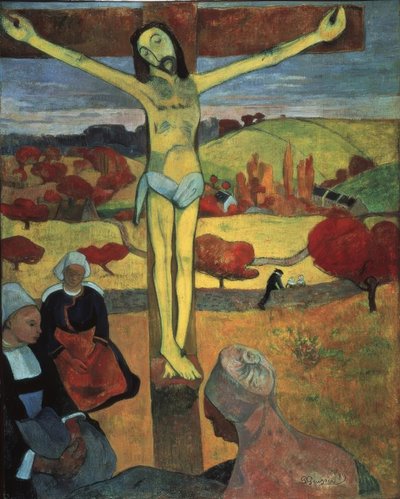 Yellow Christ/1889 by Paul Gauguin