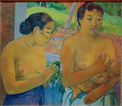 The Sacrifice by Paul Gauguin