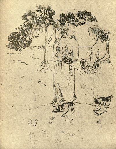 Drawing by Paul Gauguin