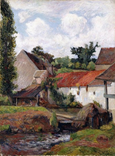 Farm at Osny by Paul Gauguin