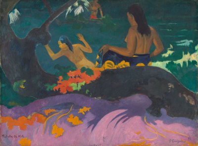 Fatata te Miti By the Sea by Paul Gauguin