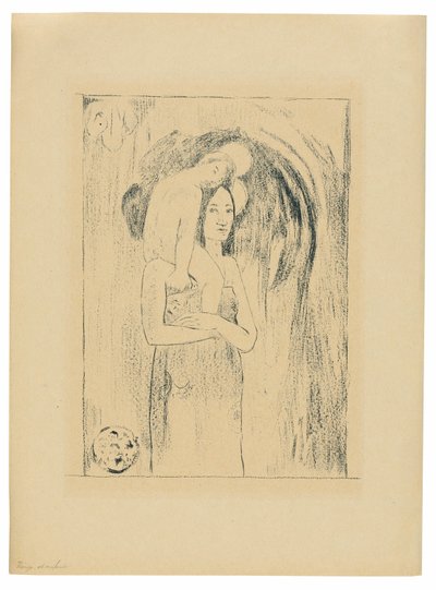 Hail Mary by Paul Gauguin