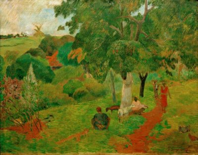 Coming and Going, Martinique by Paul Gauguin