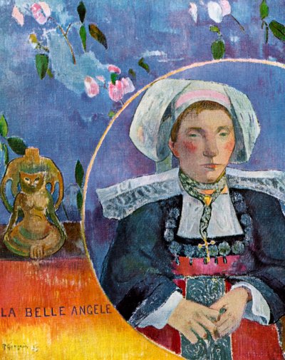 La Belle Angele by Paul Gauguin