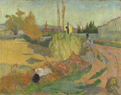 Landscape at Arles by Paul Gauguin