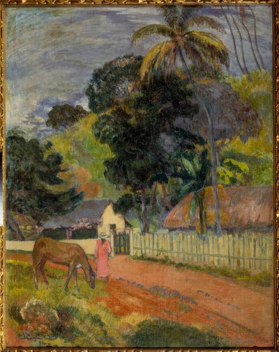 Landscape by Paul Gauguin