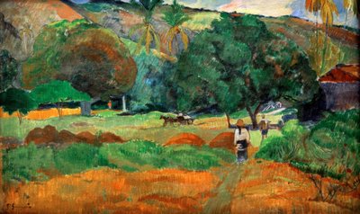 The Valley by Paul Gauguin