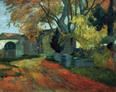 Les Alyscamps by Paul Gauguin