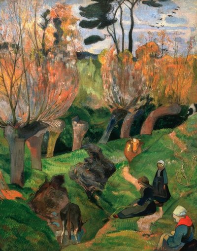 The Willows by Paul Gauguin