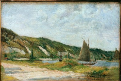 The Sailboats by Paul Gauguin