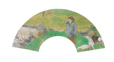 Little Breton Shepherd by Paul Gauguin
