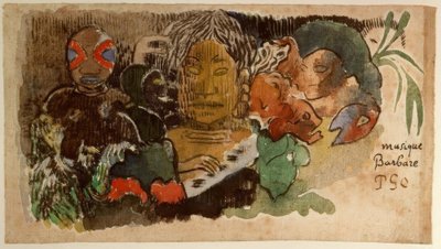 Barbaric Music by Paul Gauguin