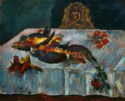 Still Life with Exotic Birds by Paul Gauguin