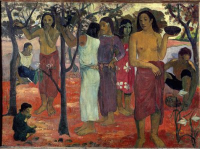 Nave Nave Mahana by Paul Gauguin