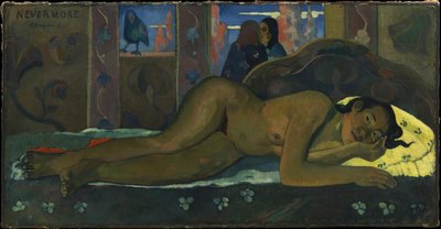 Nevermore, 1897 by Paul Gauguin