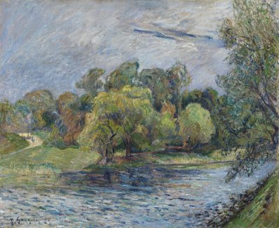 Oestervold Park, Copenhagen by Paul Gauguin