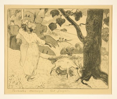 Pastorals Martinique by Paul Gauguin