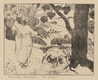Pastorals of Martinique by Paul Gauguin