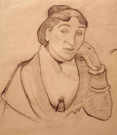 Portrait of the Arlésienne by Paul Gauguin