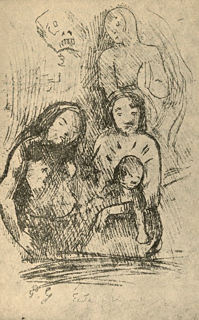 Religious Fantasies by Paul Gauguin