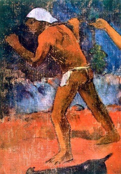 Scene from Tahitian Life (detail) by Paul Gauguin