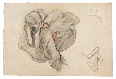 Seated Breton Woman by Paul Gauguin