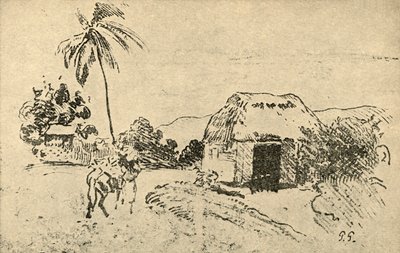 Sketch by Paul Gauguin