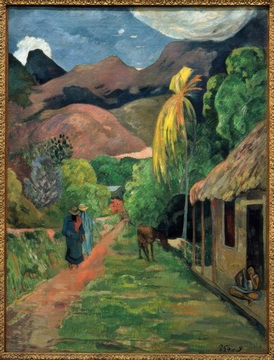 Road into the Mountains by Paul Gauguin