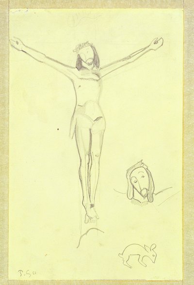 Study for The Yellow Christ, 1889 by Paul Gauguin