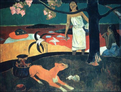 Tahiti: Tahitian Pastoral by Paul Gauguin