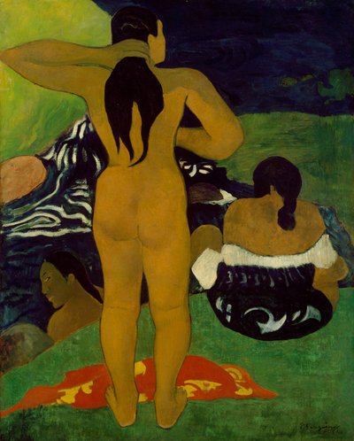 Tahitian Women Bathing by Paul Gauguin