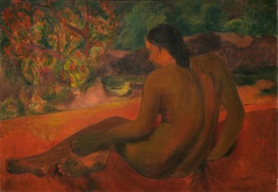 Tahitian Woman by Paul Gauguin