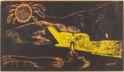 Te Po The Long Night by Paul Gauguin