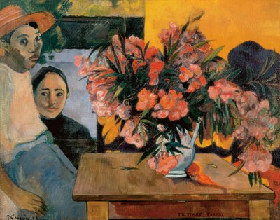 The French Flower by Paul Gauguin