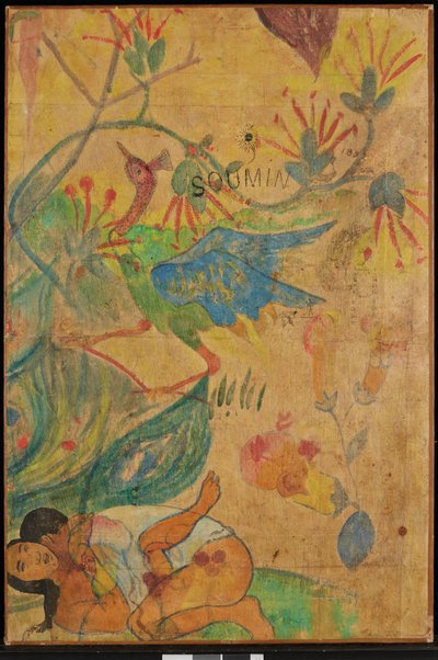 The Blue Ibis by Paul Gauguin