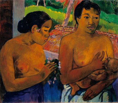The Offering by Paul Gauguin