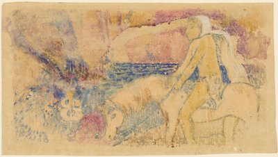 The Rider by Paul Gauguin