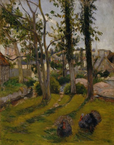 The Turkeys by Paul Gauguin