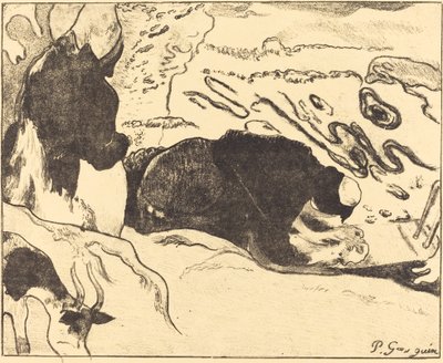 The Washerwomen by Paul Gauguin